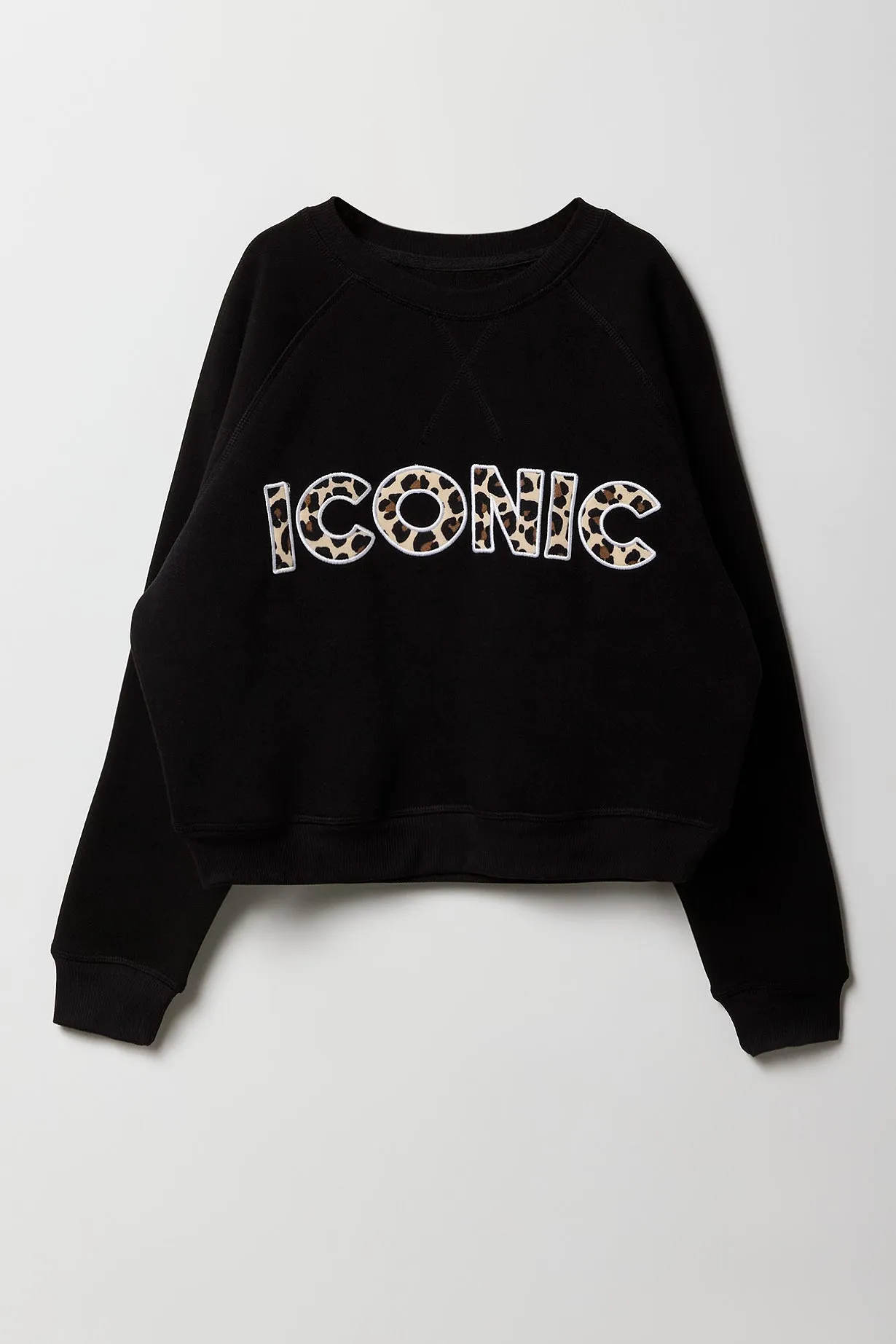 Girls Fleece Sweatshirt & Short 2 Piece Set sold by Urban Planet product image thumbnail 2