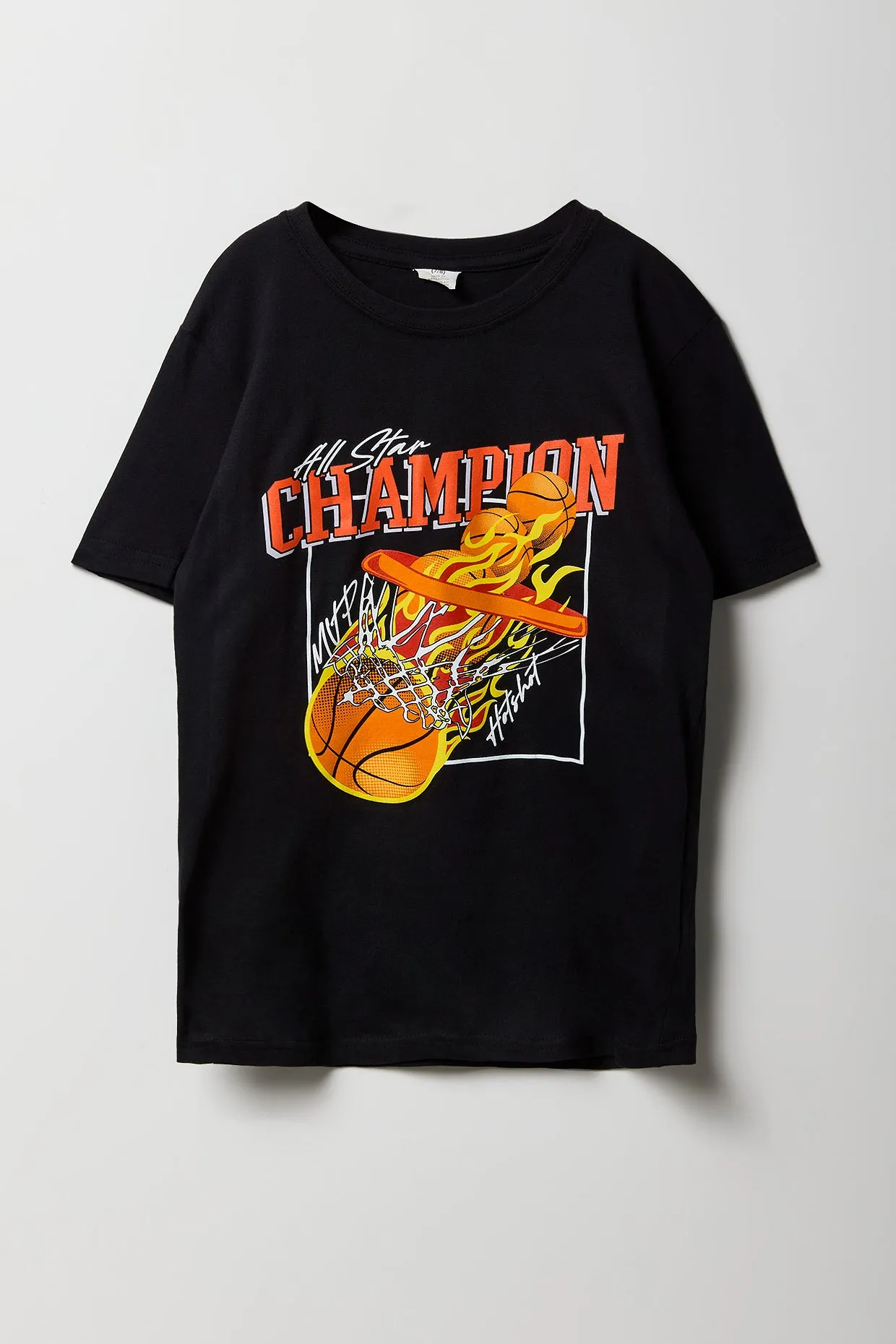 Boys All Star Champion Graphic T-Shirt sold by Urban Planet