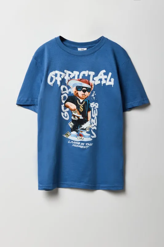 T-shirt à imprimé Official Bear pour garçon sold by Urban Planet