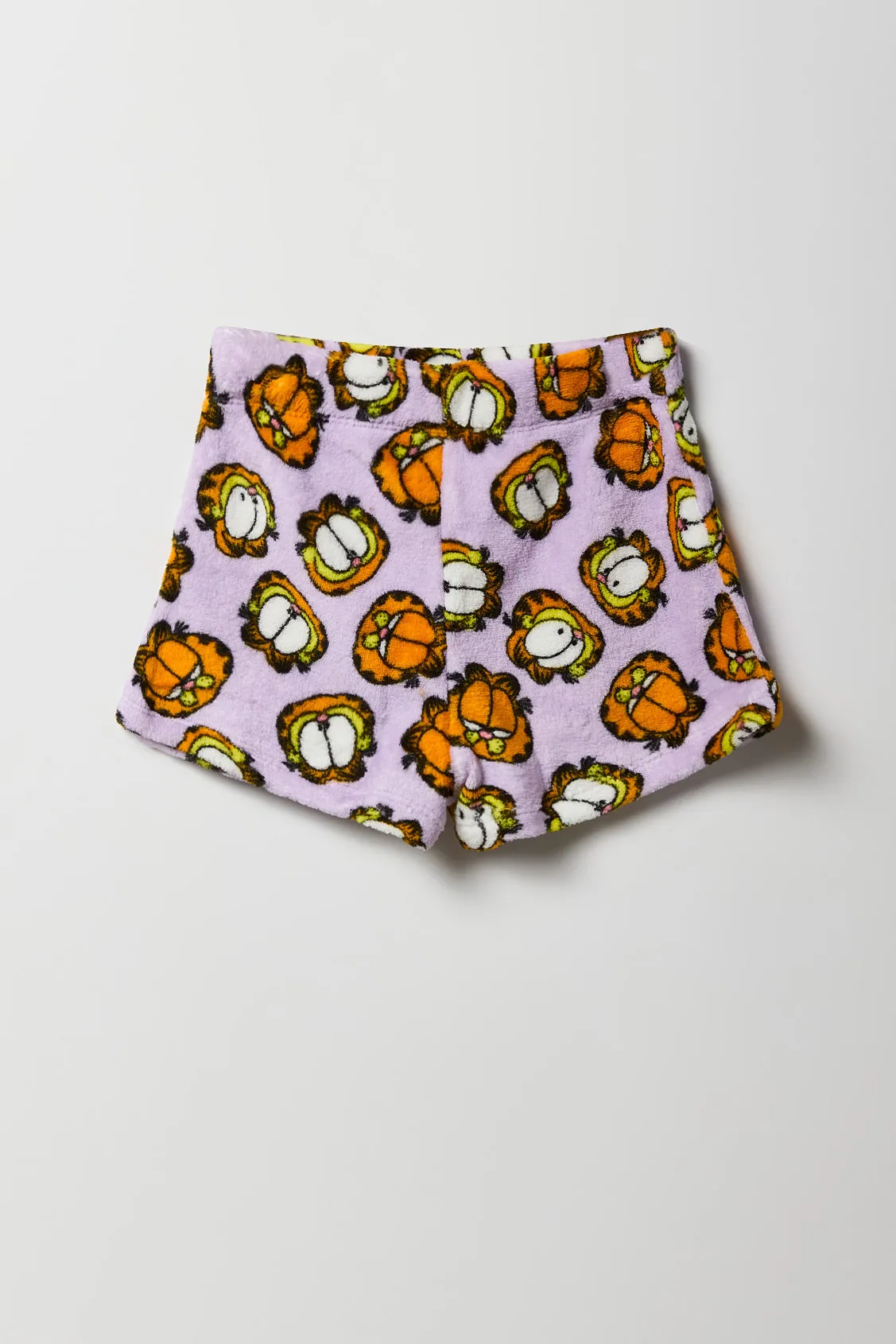 Ensemble pyjama avec t-shirt et short à imprimé Garfield pour fille sold by Urban Planet product image thumbnail 5