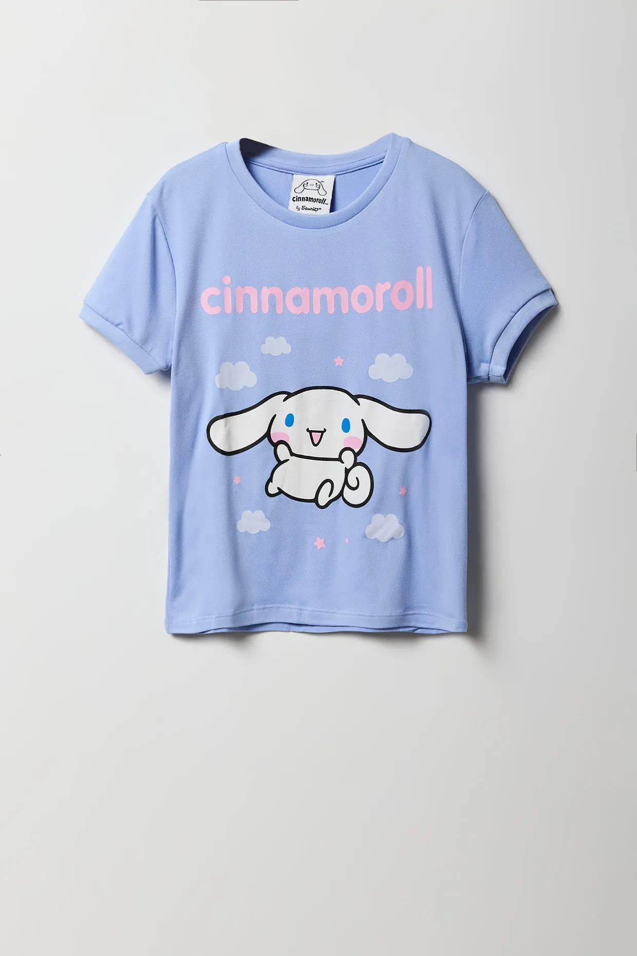 Girls Cinnamoroll T-Shirt & Short 2 Piece Pajama Set sold by Urban Planet product image thumbnail 2