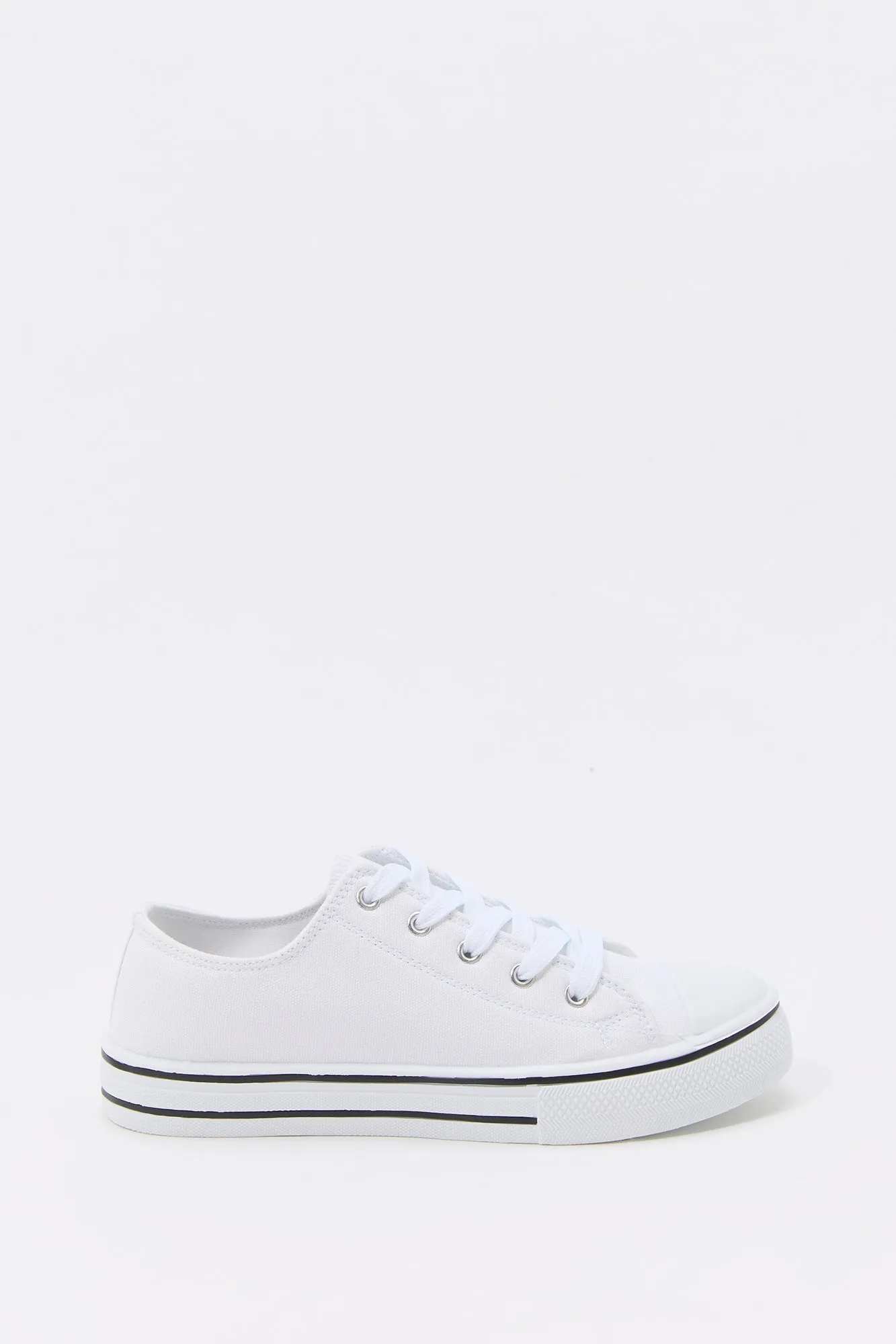 Girls Lace Up Low Top Platform Sneaker sold by Urban Planet product image thumbnail 2