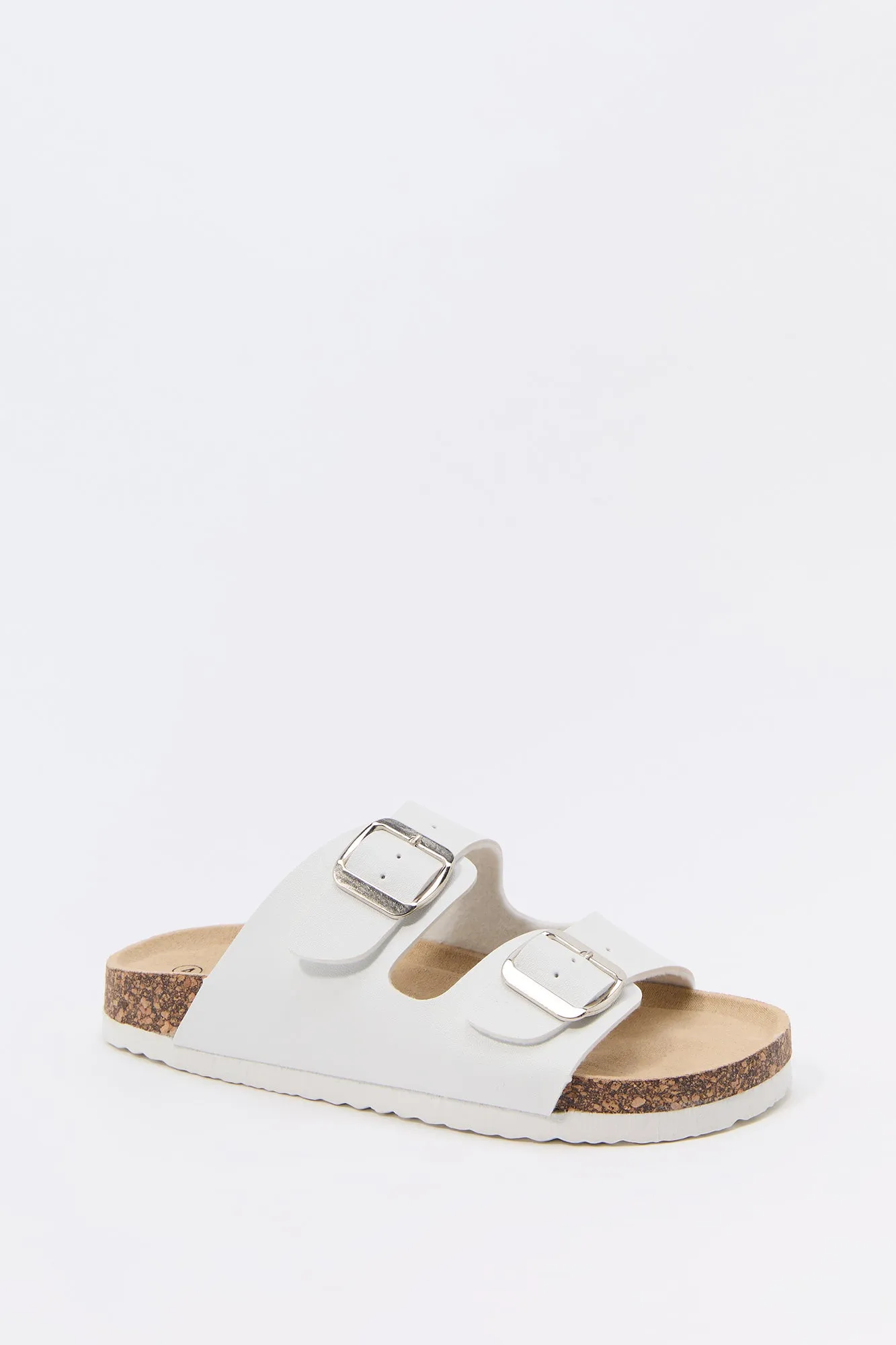 Girls Double Buckle Cork Sandal sold by Urban Planet product image thumbnail 3