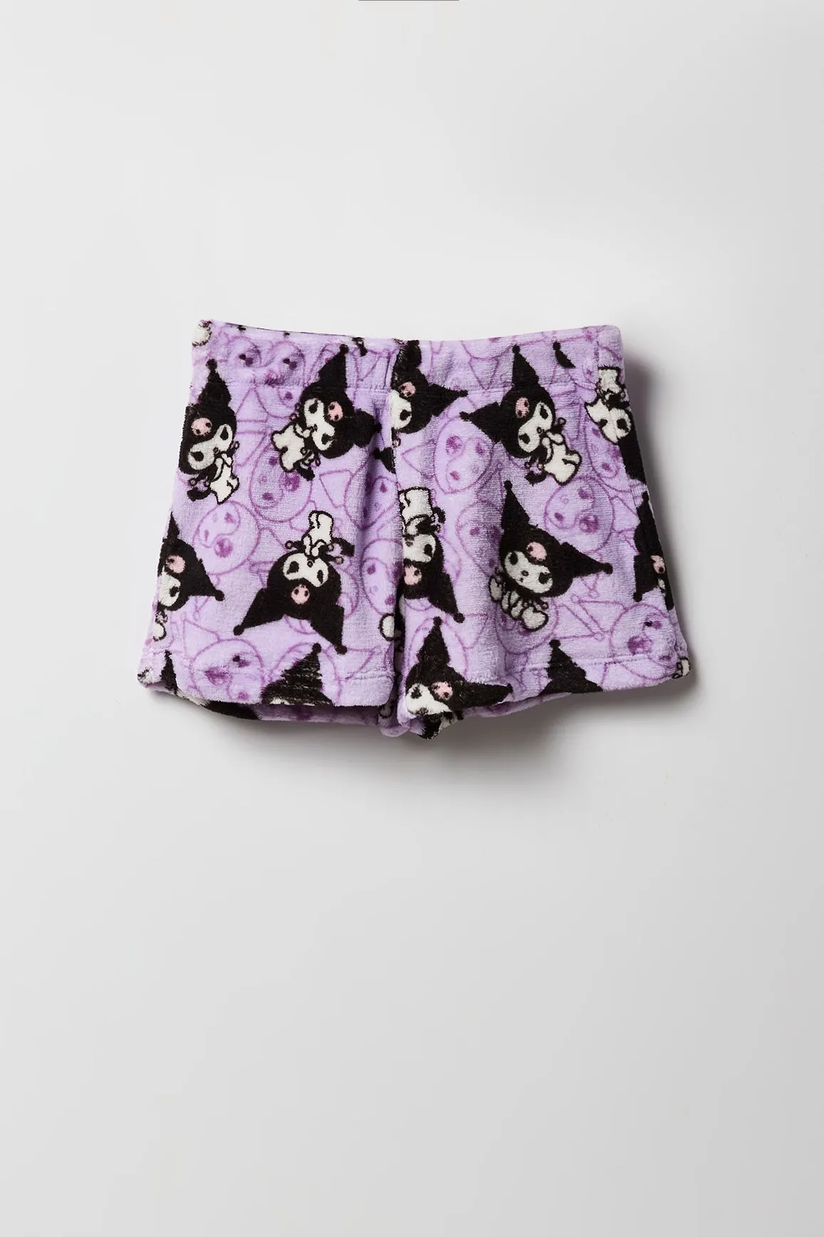 Girls Kuromi T-Shirt & Short 2 Piece Pajama Set sold by Urban Planet product image thumbnail 4