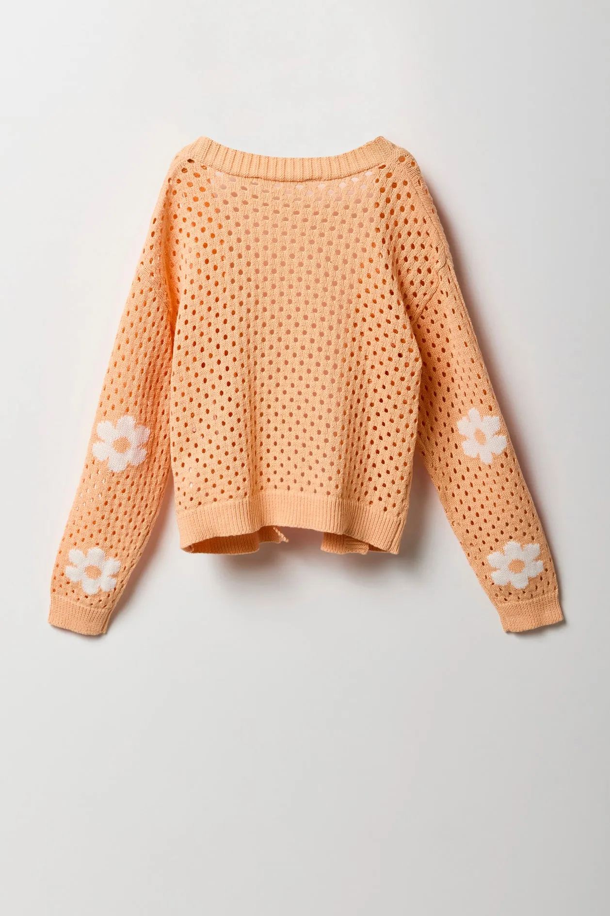Cardigan en tricot ouvert avec motif pour fille sold by Urban Planet product image thumbnail 2