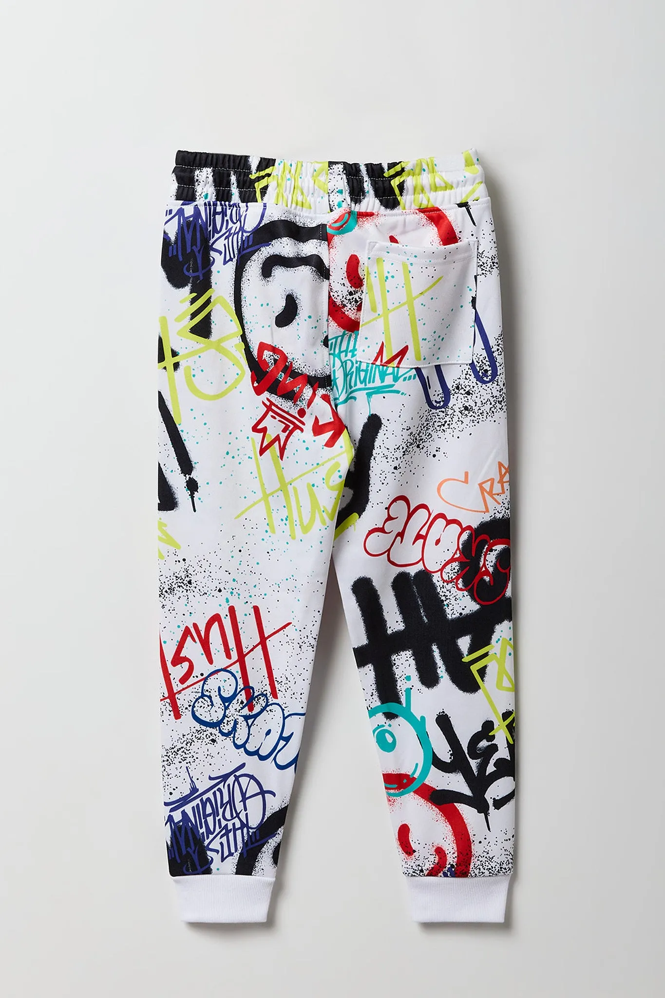Boys Graffiti Print Jogger sold by Urban Planet product image thumbnail 2
