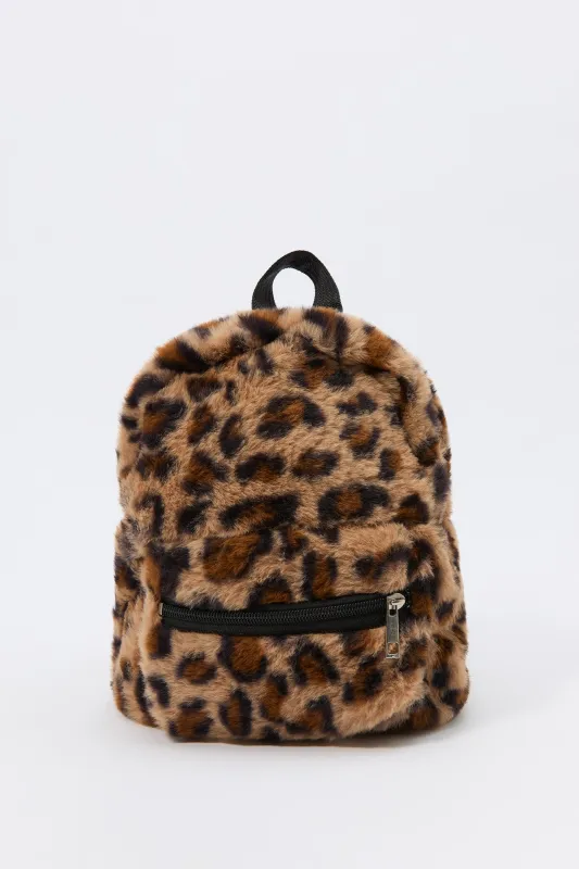 Minisac à dos en similifourrure pour fille sold by Urban Planet