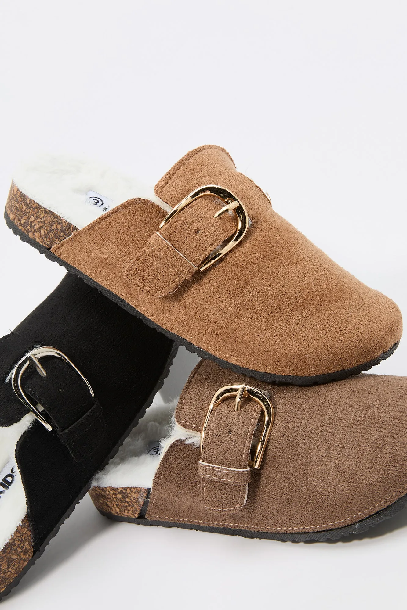 Girls Faux-Fur Lined Clog sold by Urban Planet