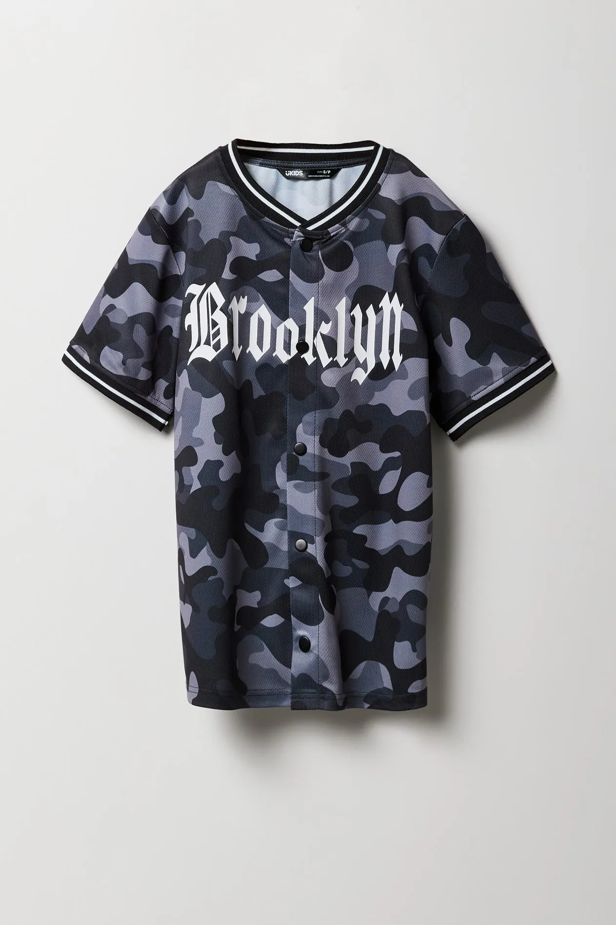Boys Printed Mesh Jersey sold by Urban Planet product image thumbnail 3