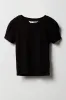 Girls Ribbed T-Shirt sold by Urban Planet