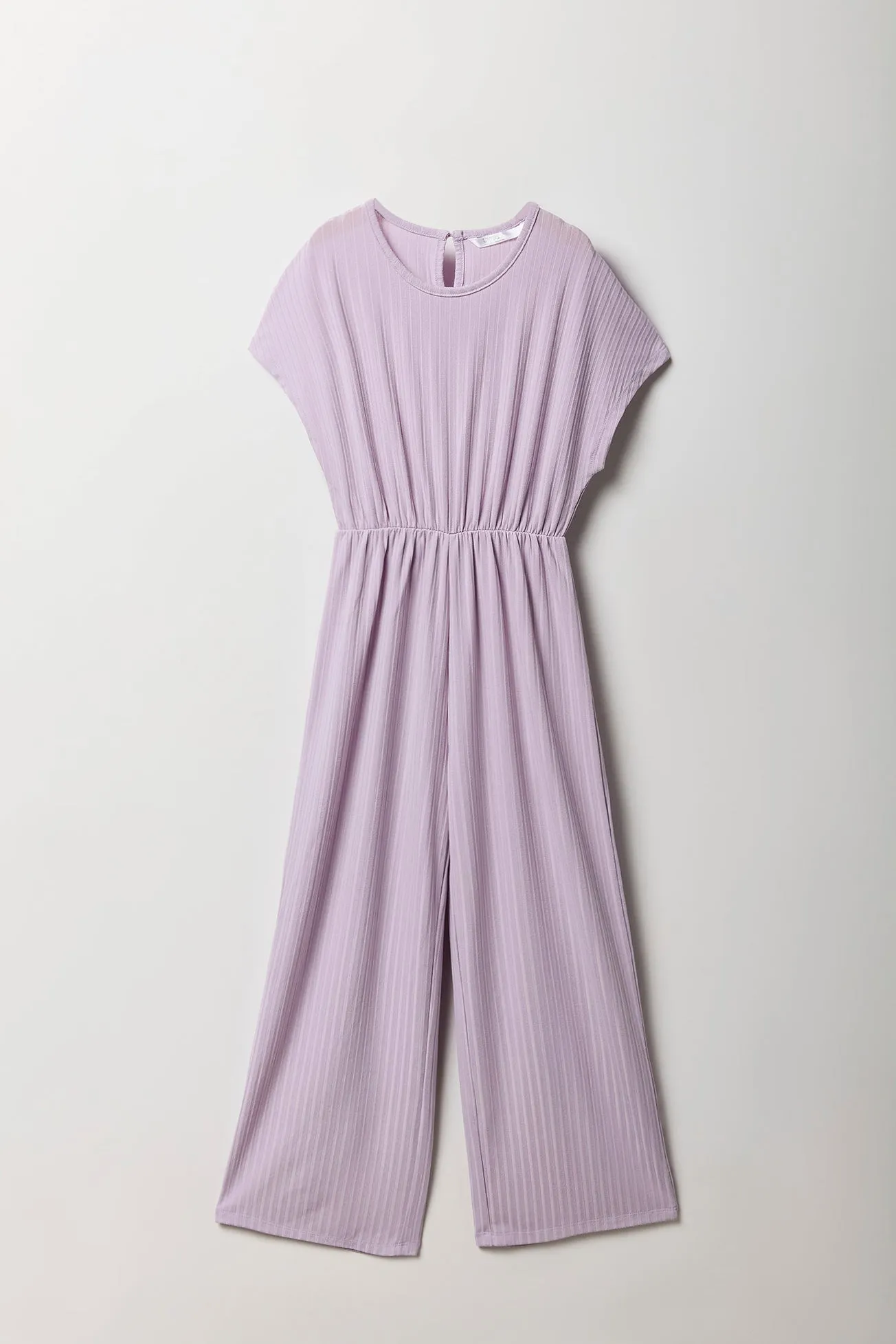 Girls Soft Ribbed Wide Leg Jumpsuit sold by Urban Planet product image thumbnail 5