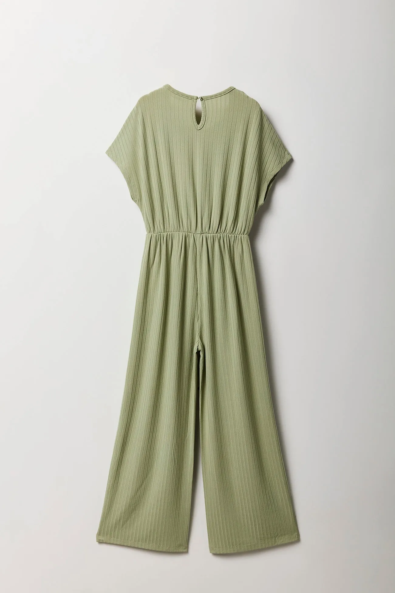 Girls Soft Ribbed Wide Leg Jumpsuit sold by Urban Planet product image thumbnail 2