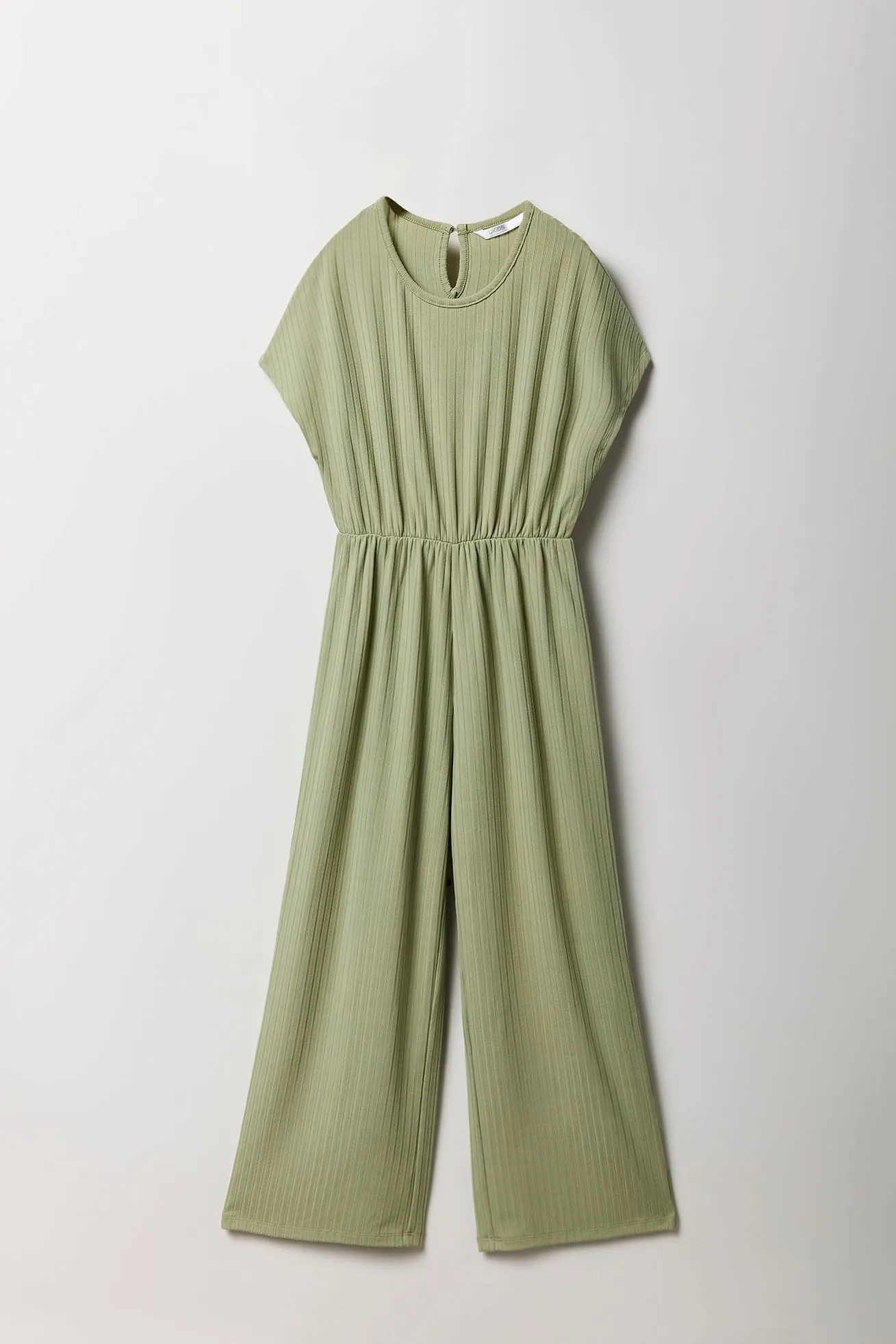 Girls Soft Ribbed Wide Leg Jumpsuit sold by Urban Planet