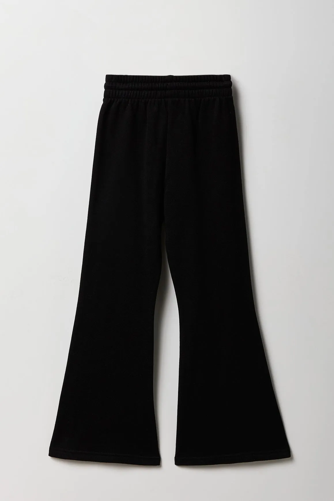 Pantalon d'entraînement en molleton à jambe évasée avec motif brodé pour fille sold by Urban Planet product image thumbnail 4