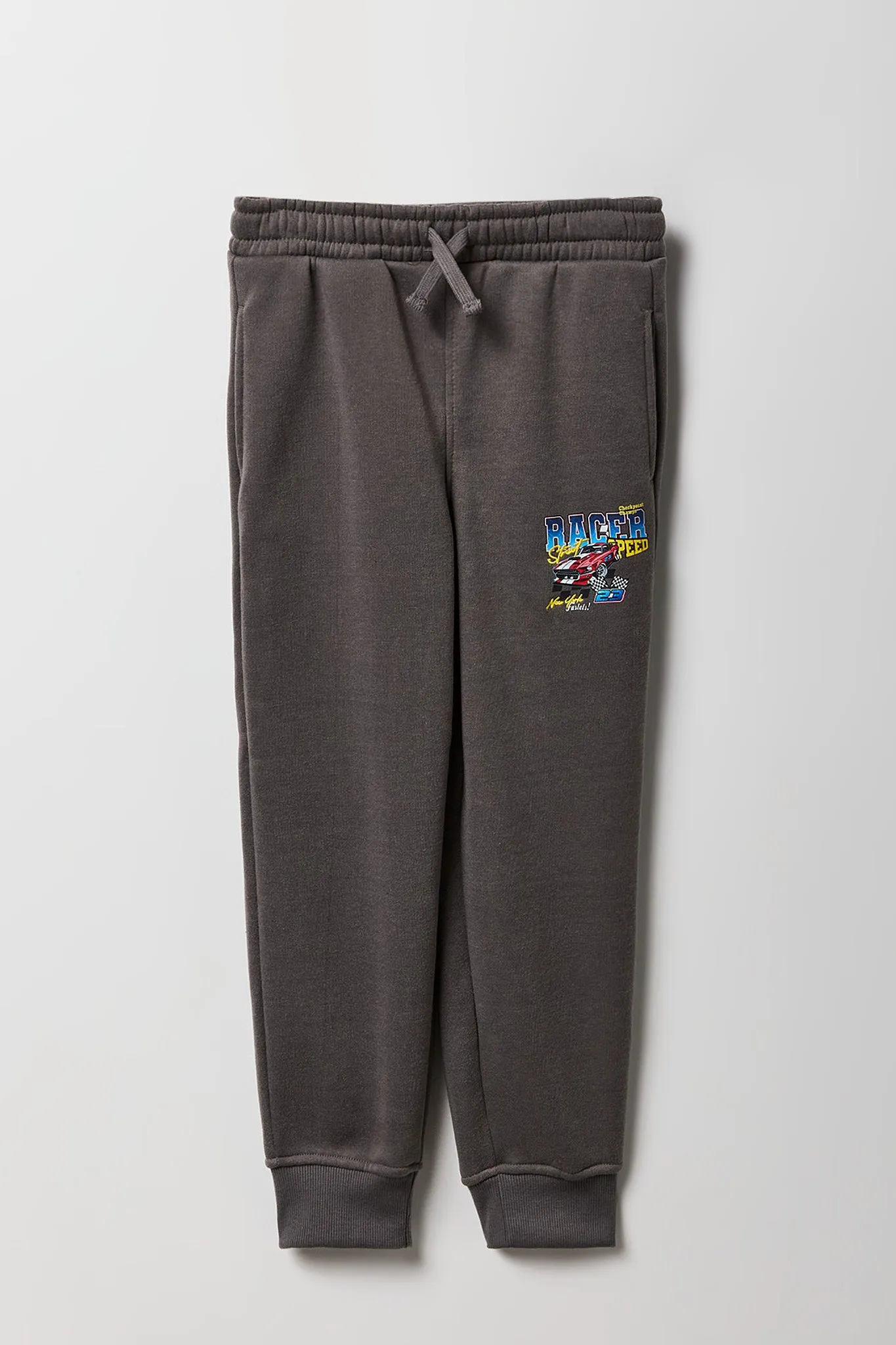 Boys Embroidered Graphic Fleece Jogger sold by Urban Planet product image thumbnail 2