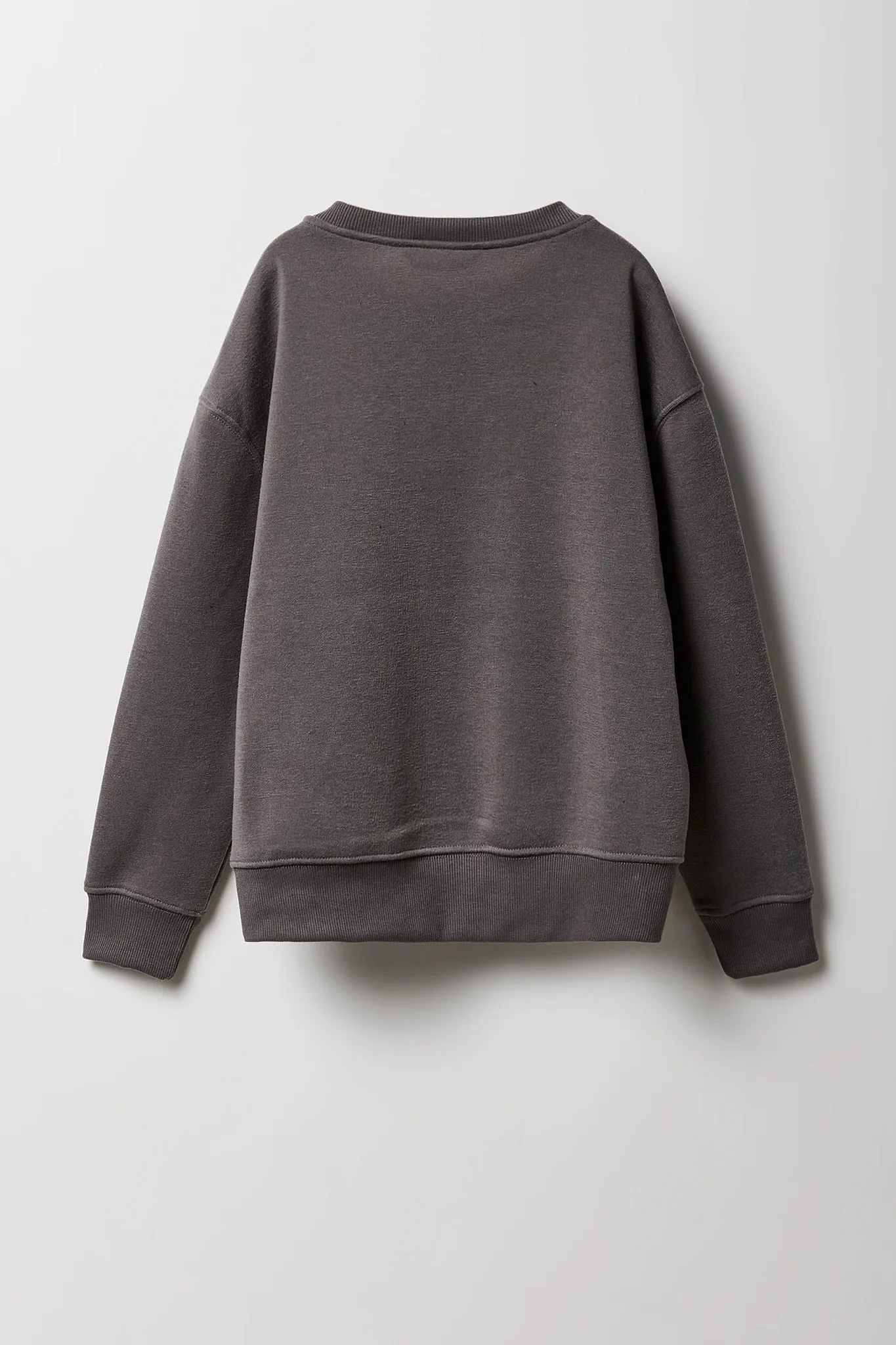 Boys Embroidered Graphic Fleece Sweatshirt sold by Urban Planet product image thumbnail 3