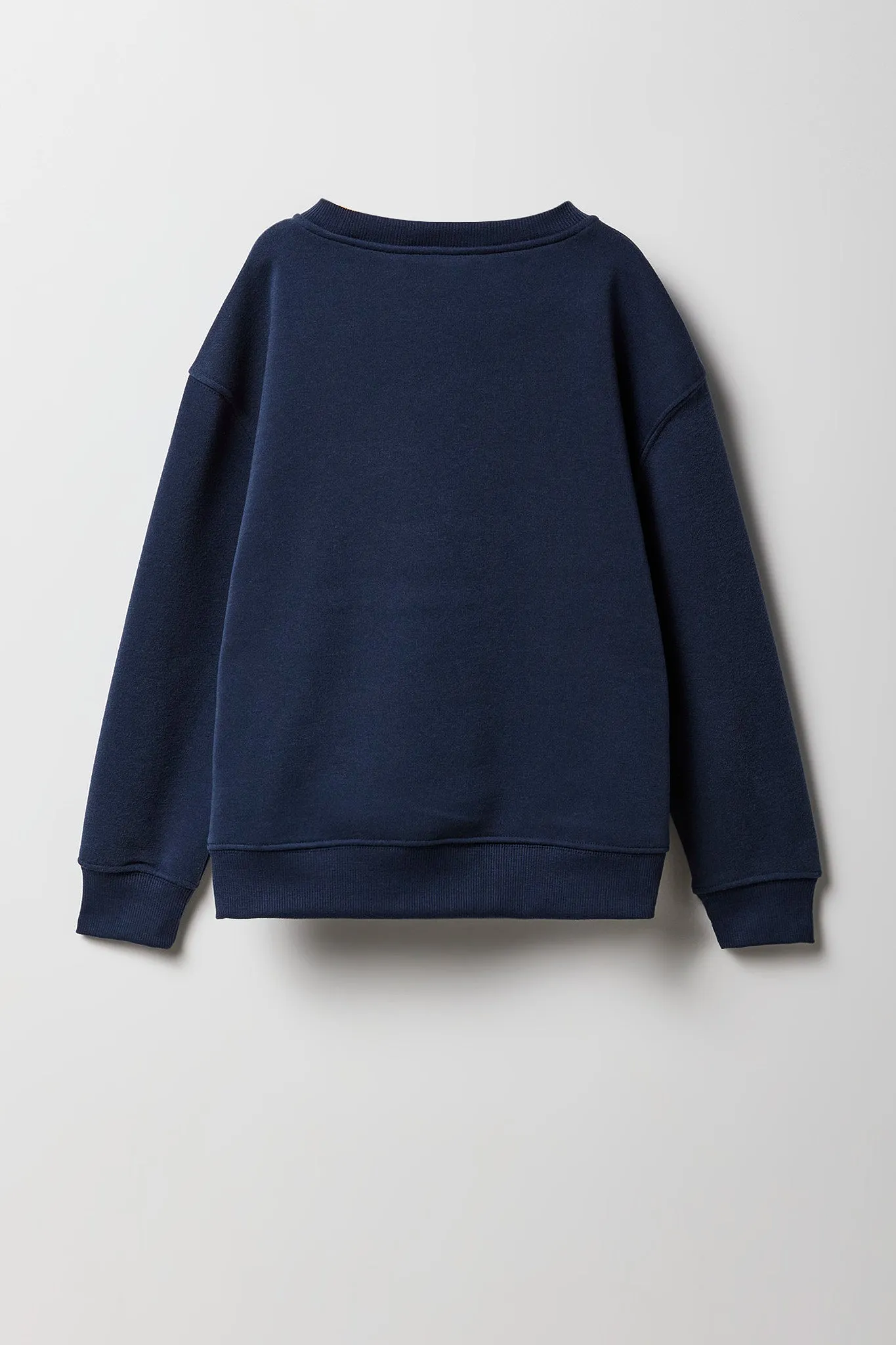 Boys Embroidered Graphic Fleece Sweatshirt sold by Urban Planet product image thumbnail 5