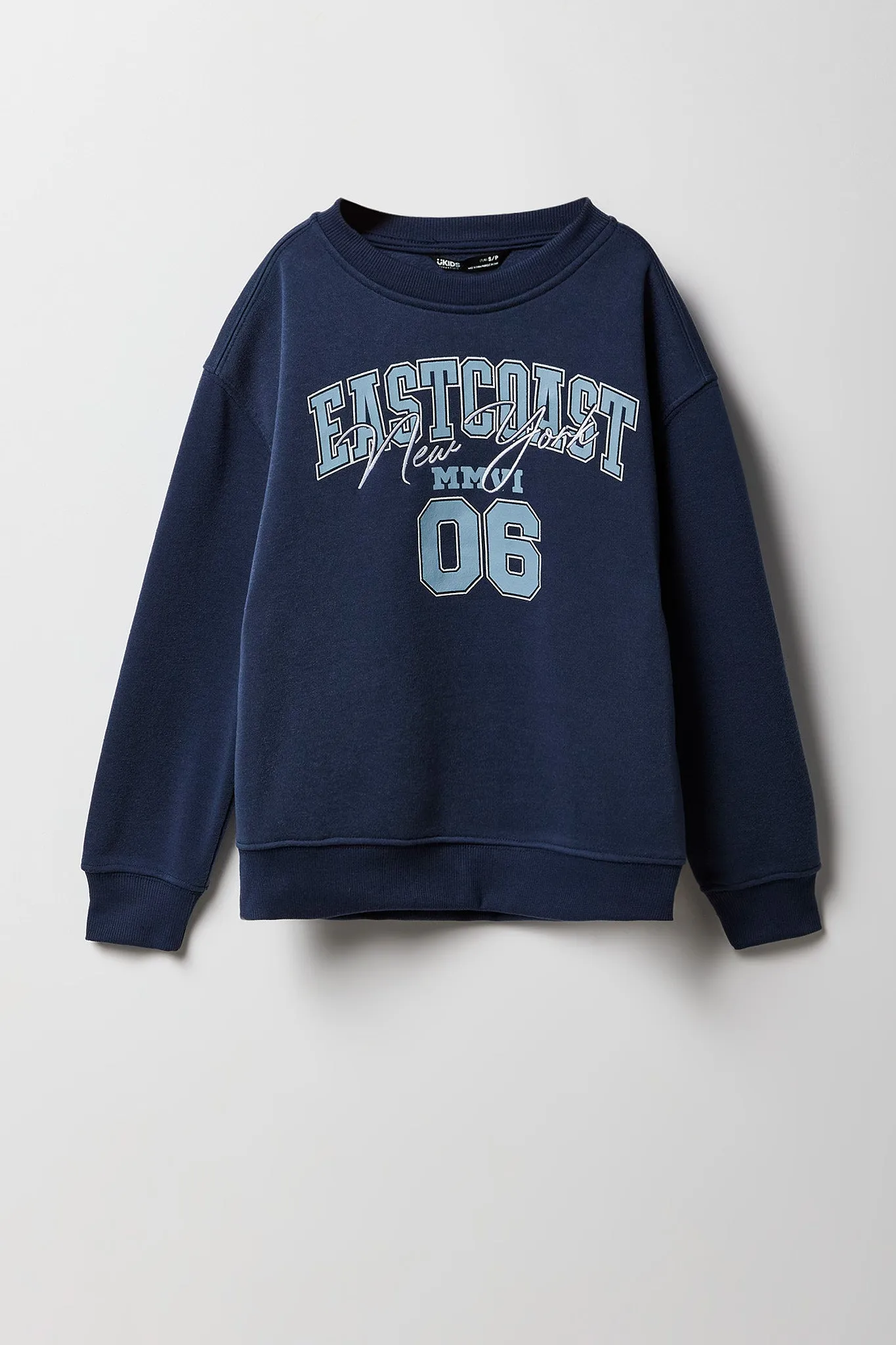 Boys Embroidered Graphic Fleece Sweatshirt sold by Urban Planet product image thumbnail 4