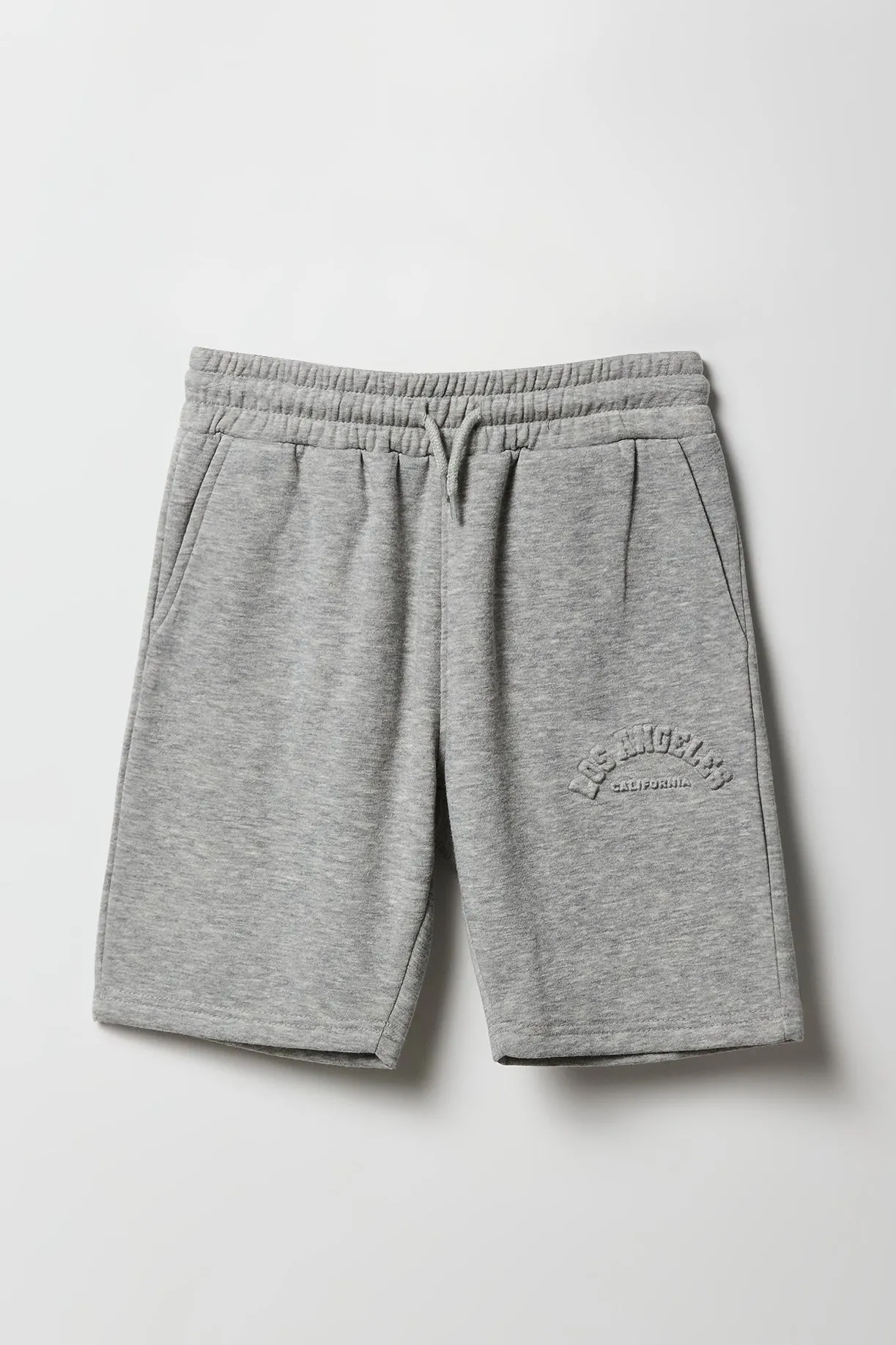 Short en molleton à imprimé City embossé pour garçon sold by Urban Planet product image thumbnail 5