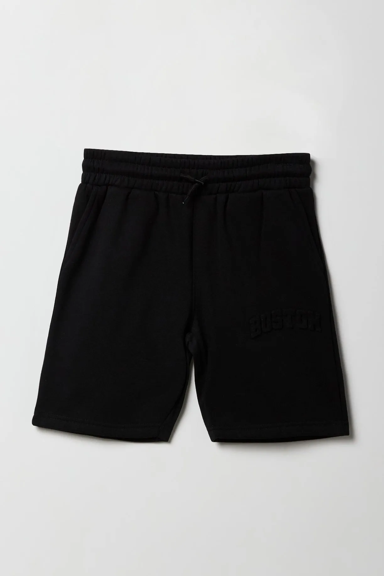 Short en molleton à imprimé City embossé pour garçon sold by Urban Planet product image thumbnail 3