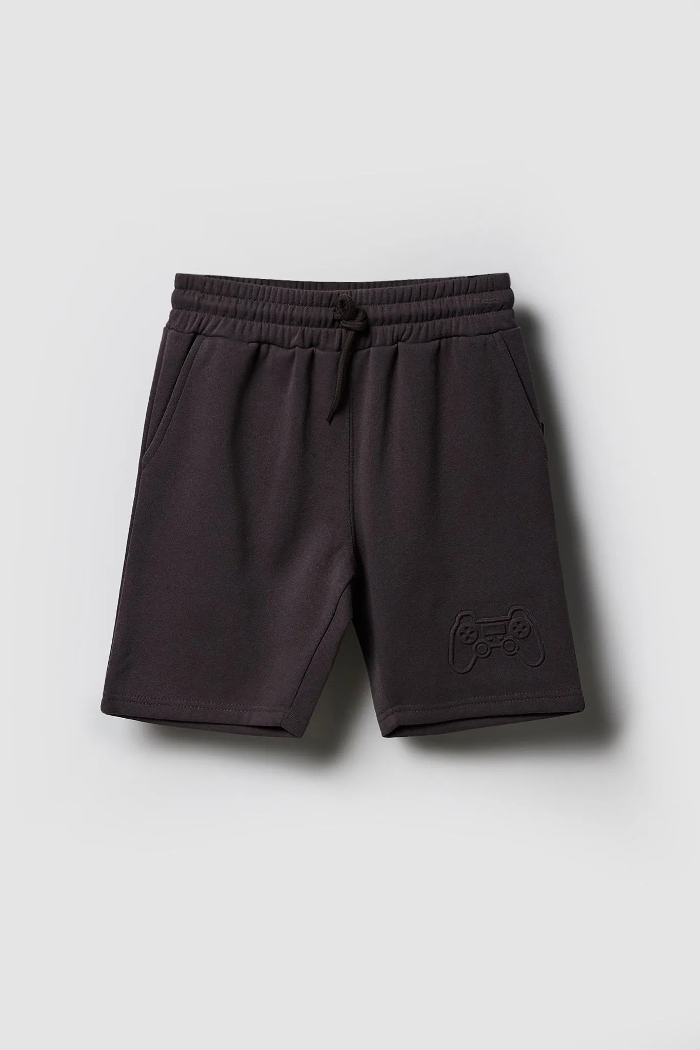 Boys Embossed Fleece Short sold by Urban Planet product image thumbnail 3