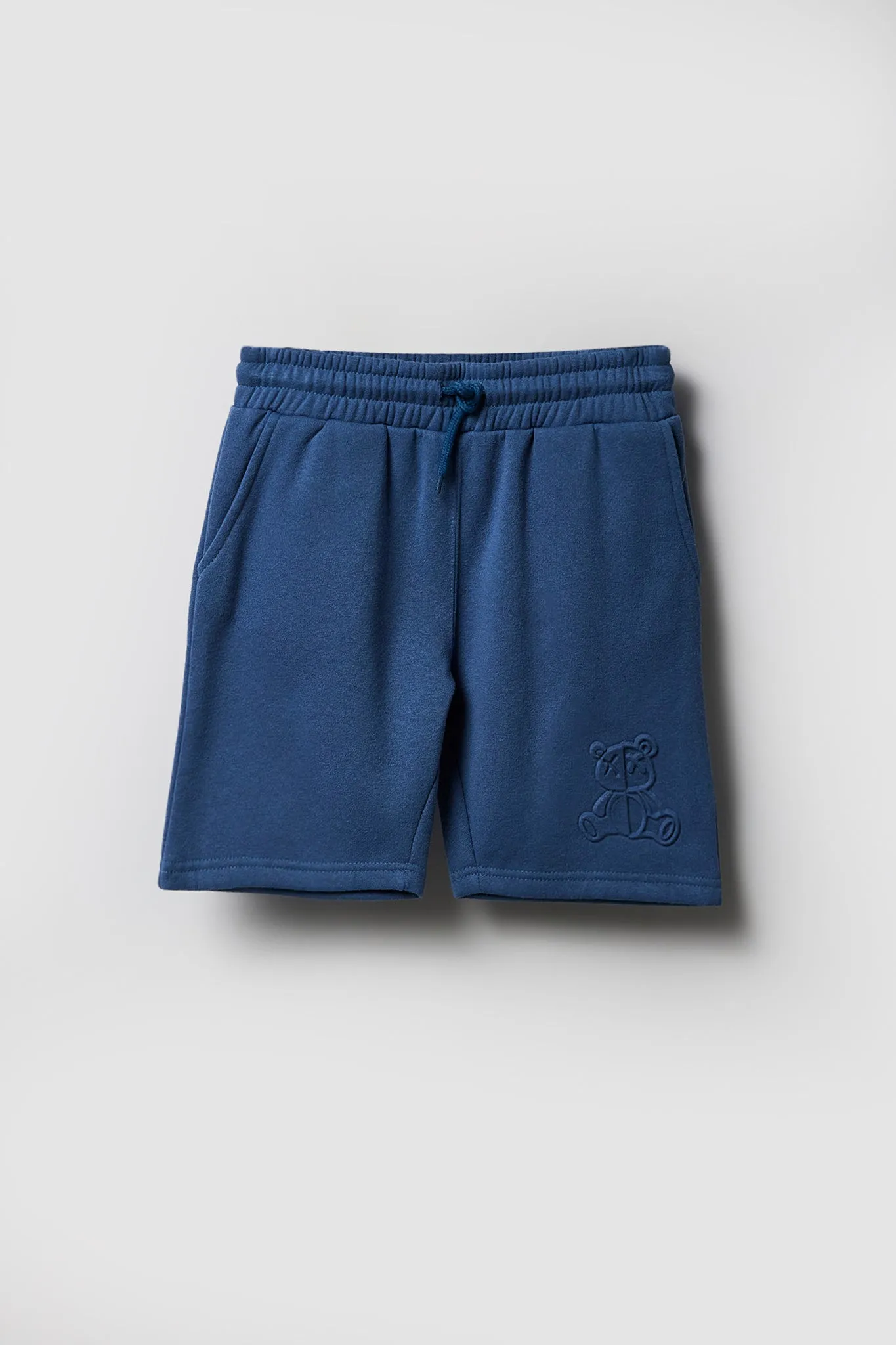 Boys Embossed Fleece Short sold by Urban Planet