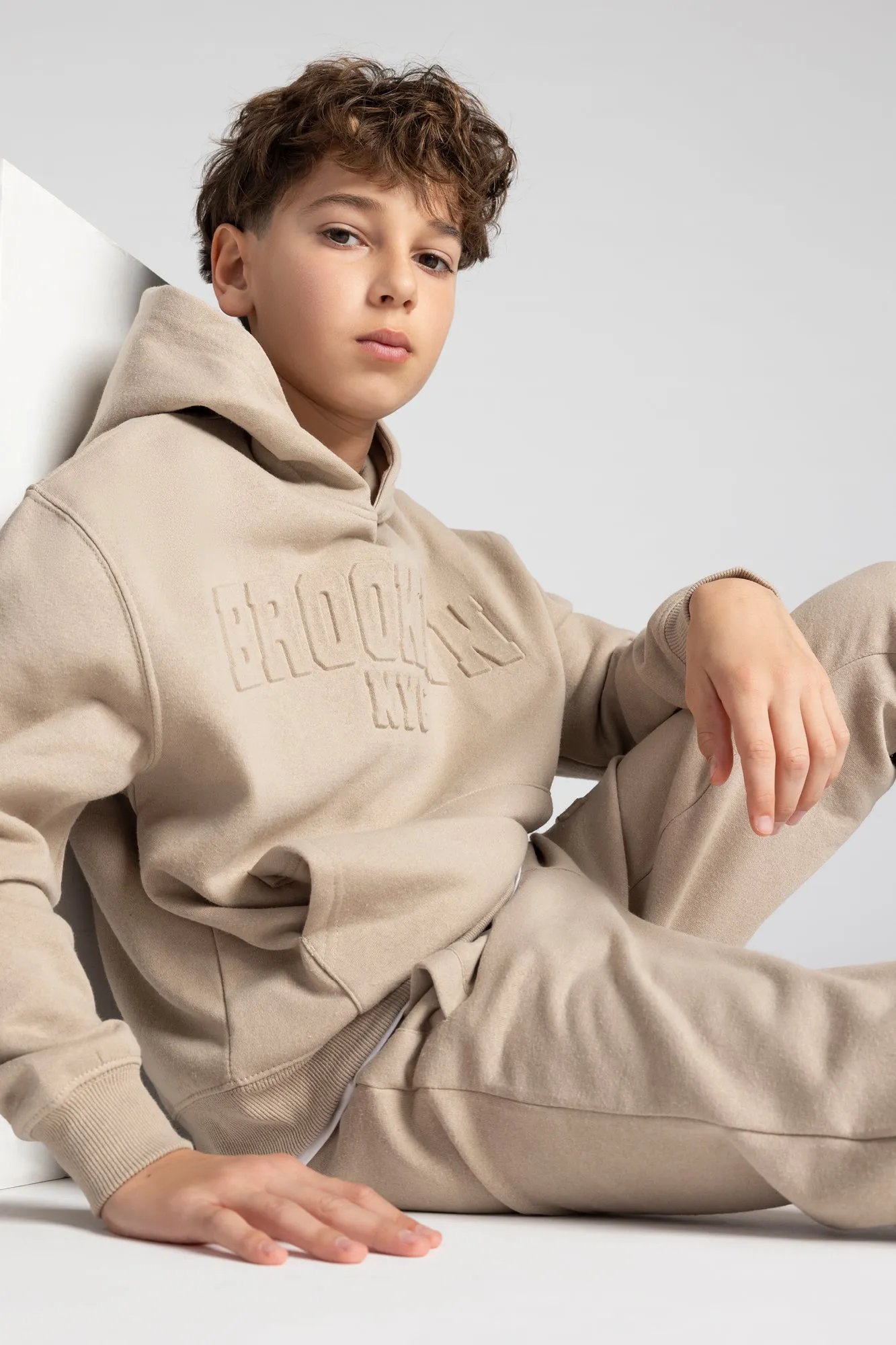 Boys City Embossed Fleece Hoodie sold by Urban Planet product image thumbnail 4