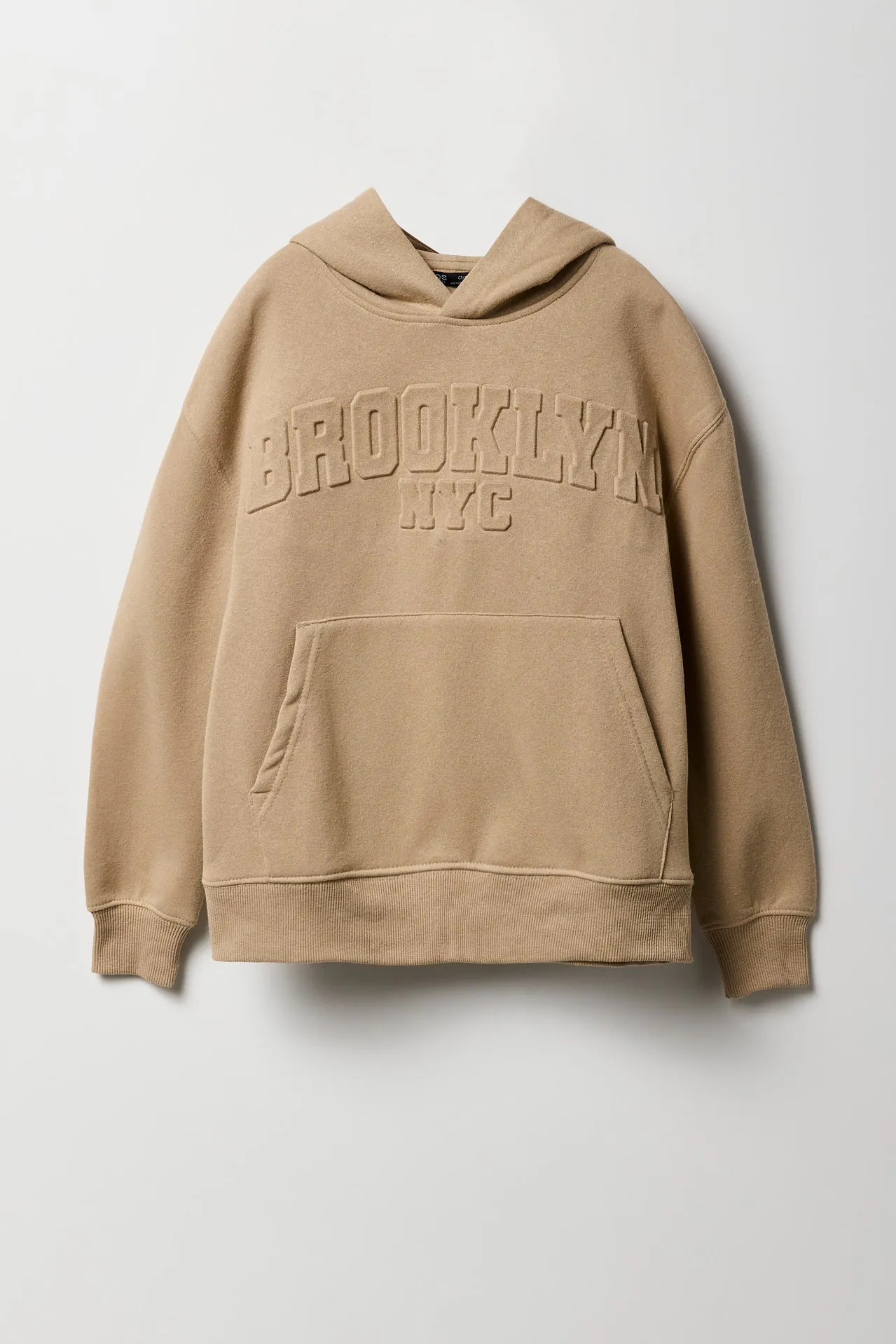 Boys City Embossed Fleece Hoodie sold by Urban Planet product image thumbnail 5