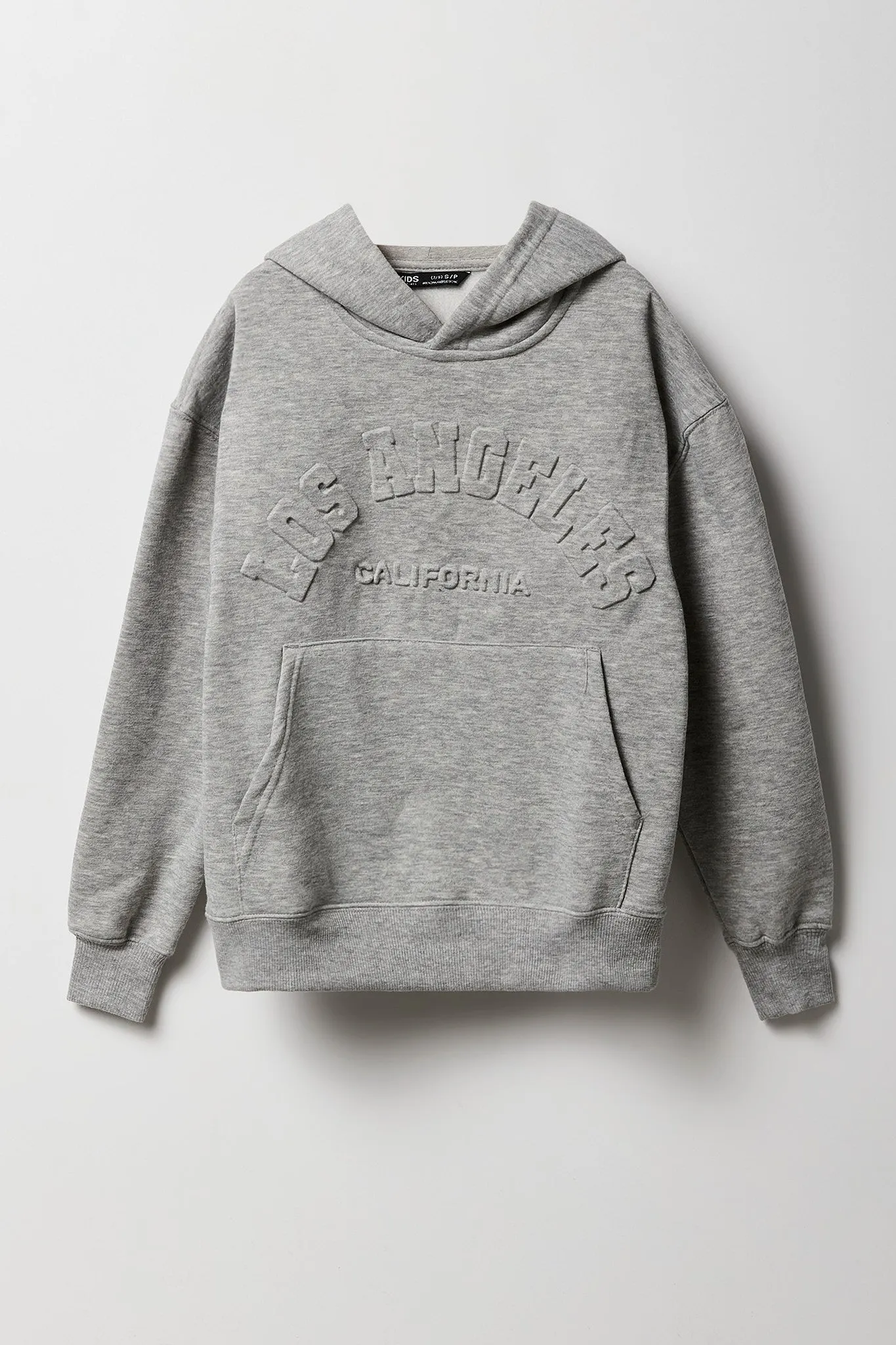 Boys City Embossed Fleece Hoodie sold by Urban Planet product image thumbnail 2