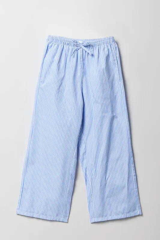 Girls Poplin Wide Leg Pant sold by Urban Planet