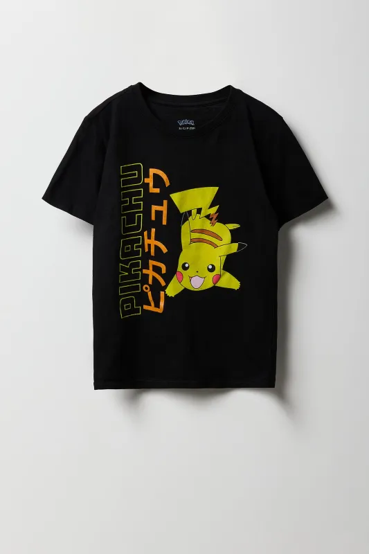 T-shirt à imprimé Pikachu pour garçons sold by Urban Planet