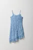 Girls Floral Chiffon Ruffle Asymmetrical Dress sold by Urban Planet