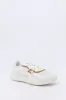 Girls Faux Leather & Mesh Sneaker sold by Urban Planet
