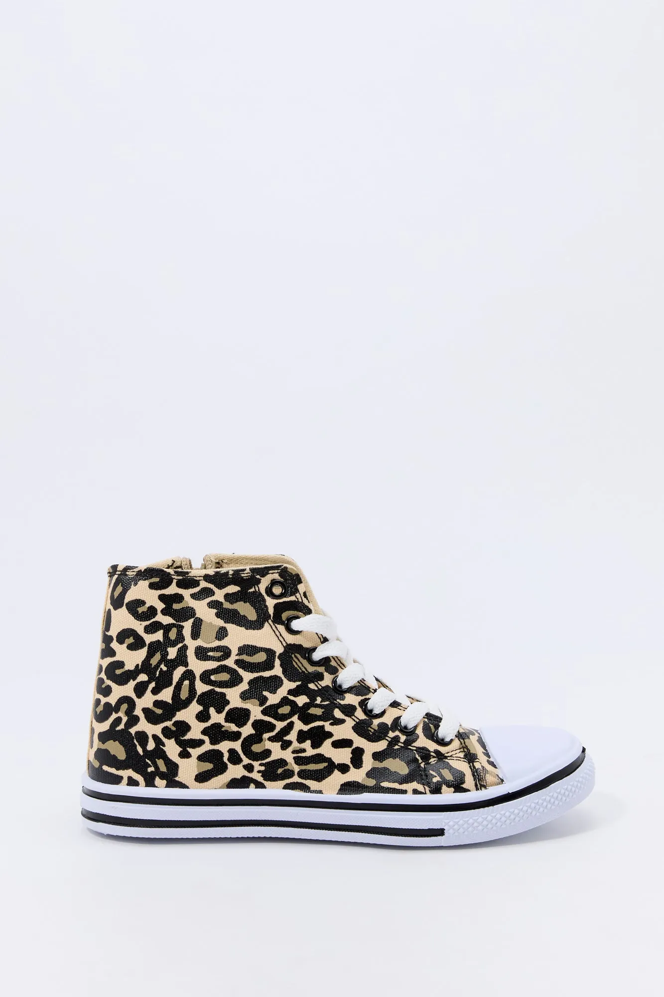 Espadrilles montantes avec motif guépard pour fille sold by Urban Planet