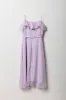 Girls Chiffon Off Shoulder Wrap Dress sold by Urban Planet