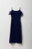 Girls Chiffon Off Shoulder Wrap Dress sold by Urban Planet