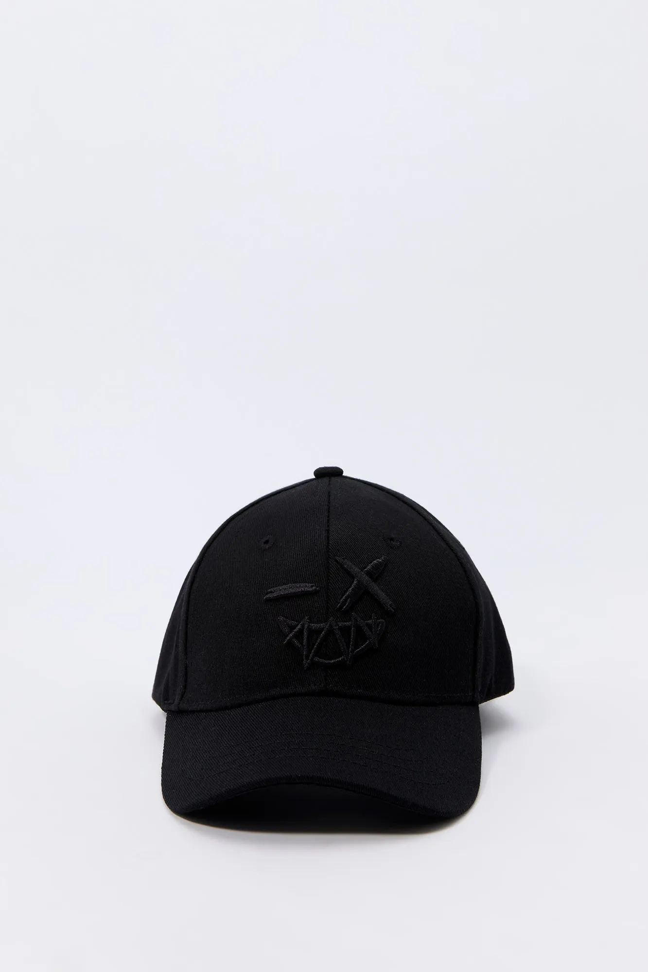 Boys Smiley Embroidered Baseball Hat sold by Urban Planet