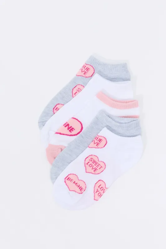 Girls Trendy Ankle Socks (5 Pack) sold by Urban Planet