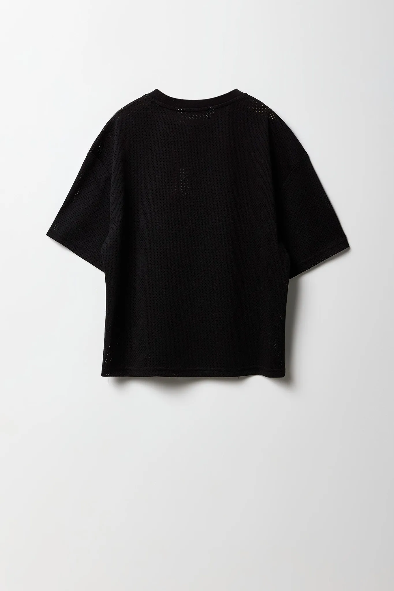 Girls Active City Graphic Mesh Oversized T-Shirt sold by Urban Planet product image thumbnail 4