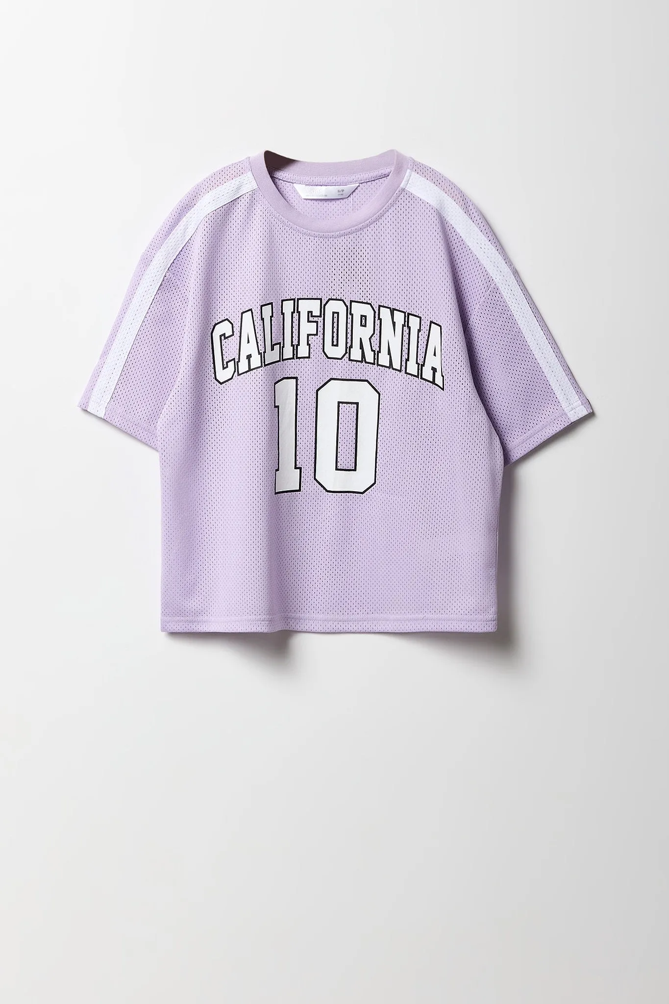 Girls Active City Graphic Mesh Oversized T-Shirt sold by Urban Planet product image thumbnail 5