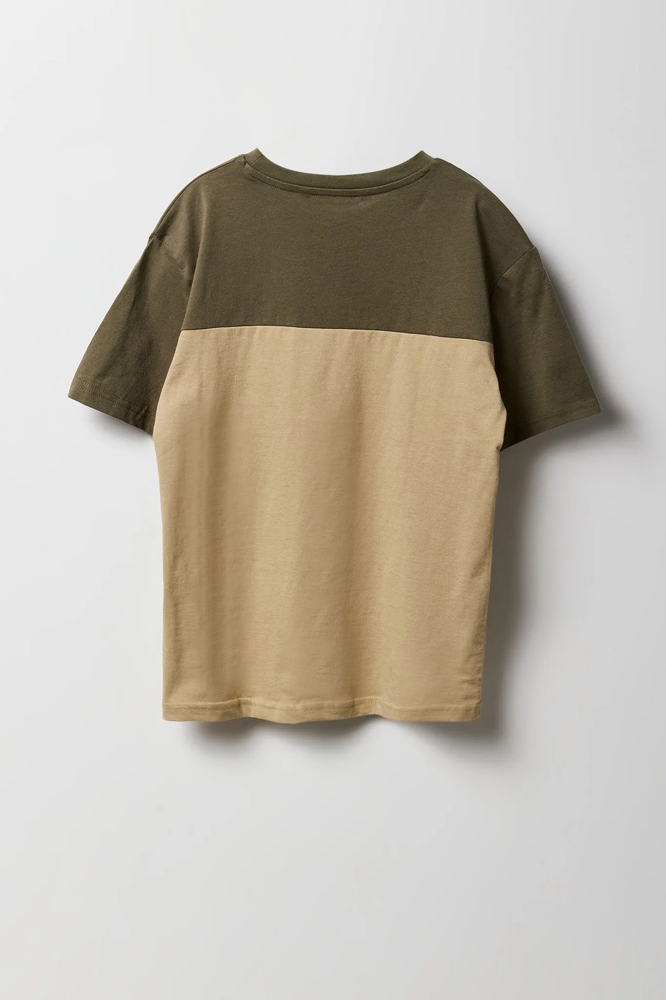 Boys Colourblock Pocket T-Shirt sold by Urban Planet product image thumbnail 4