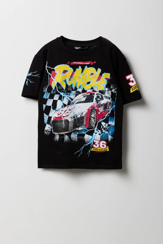 T-shirt à imprimé Motorsport pour garçon sold by Urban Planet