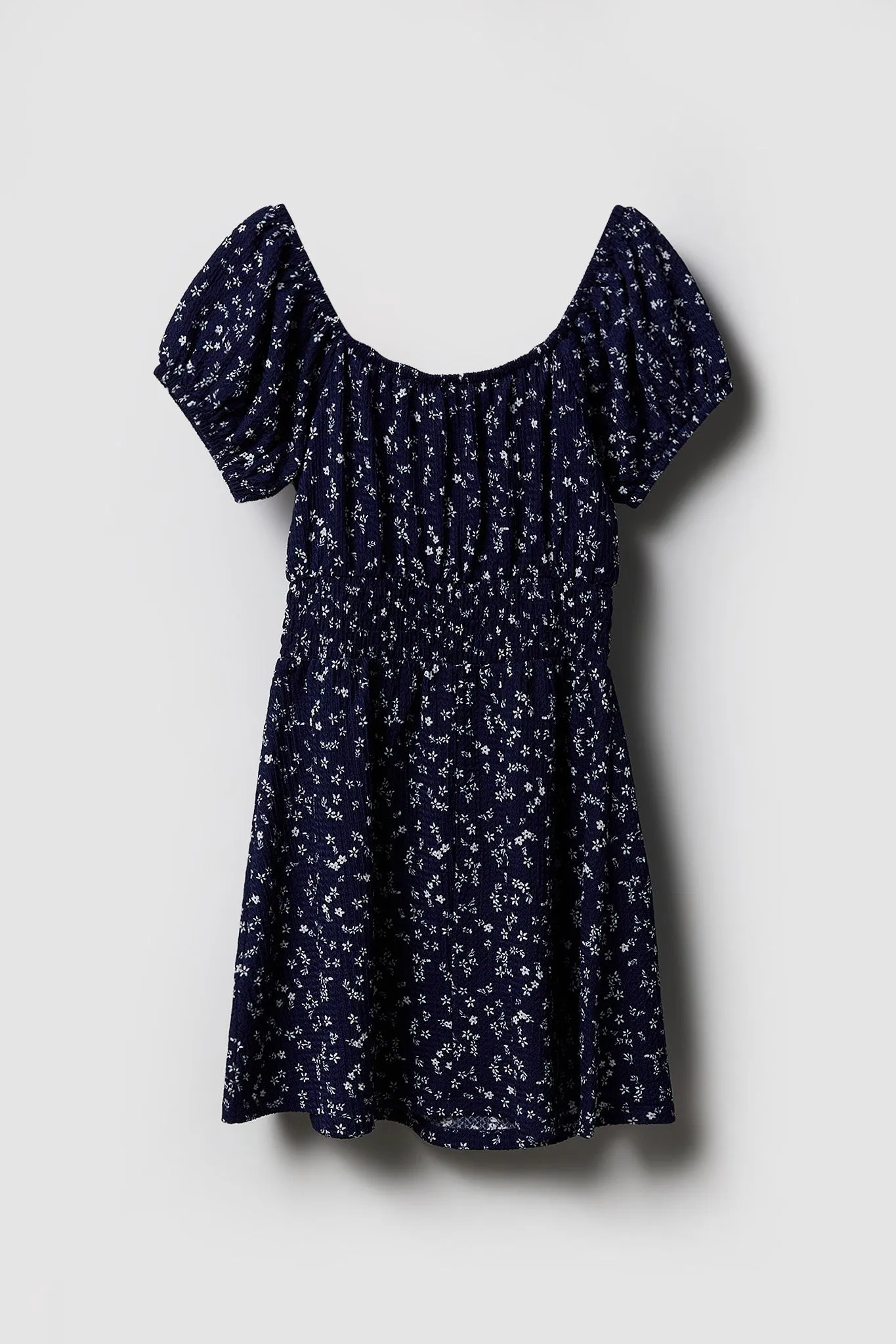 Girls Floral Smocked Dress sold by Urban Planet product image thumbnail 4