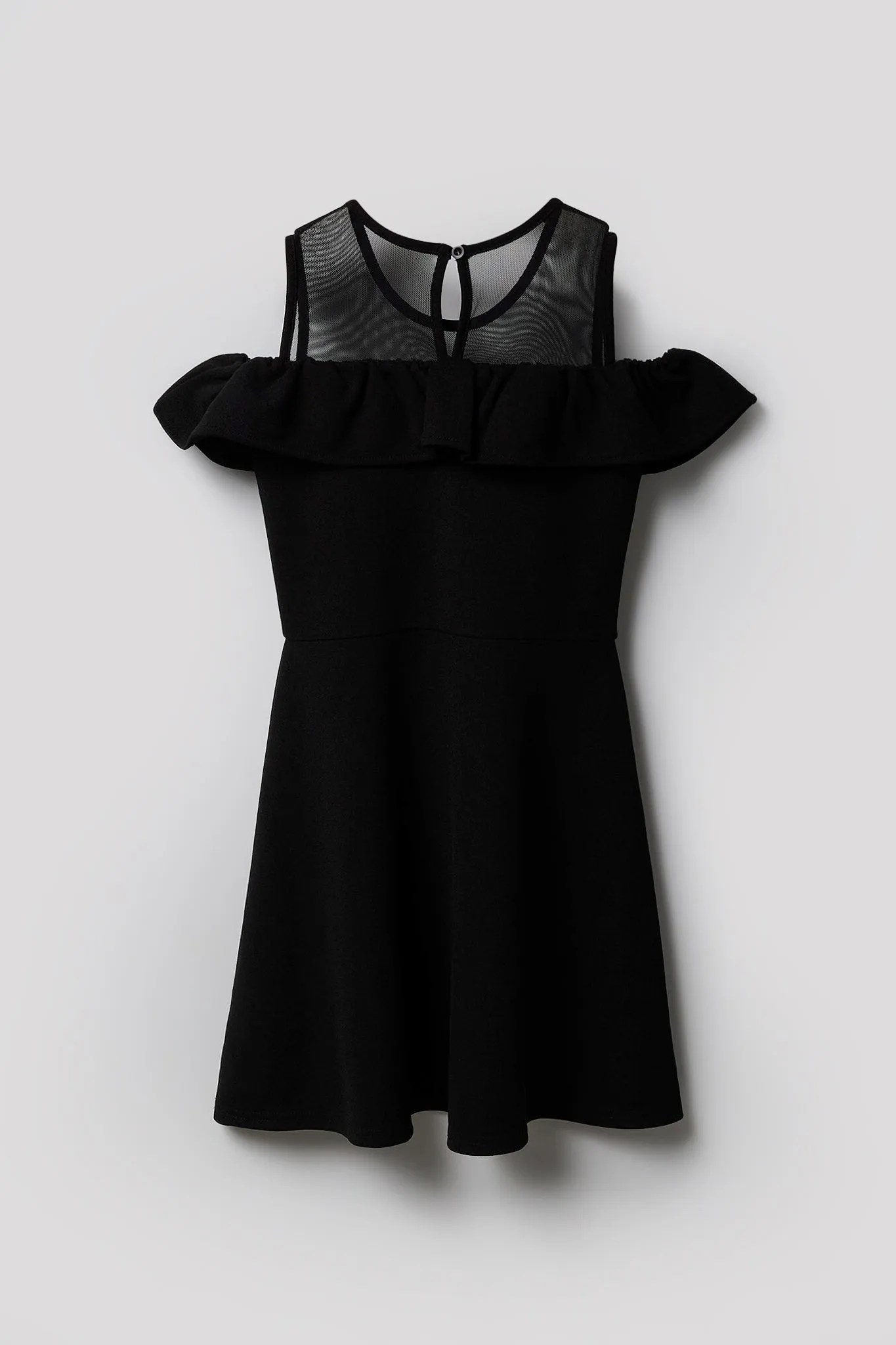 Robe à jupe virevoltante et épaules dénudées pour fille sold by Urban Planet product image thumbnail 4