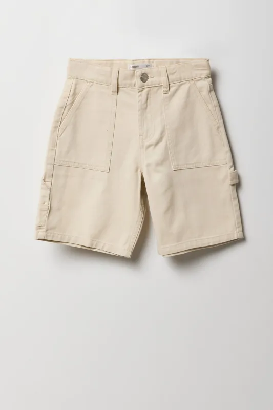 Girls Baggy Carpenter Jean Jort sold by Urban Planet