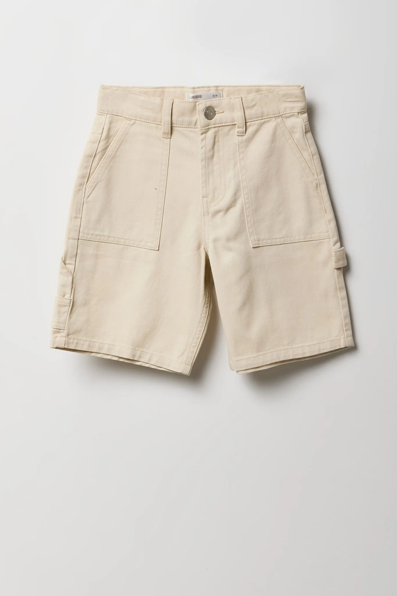 Girls Baggy Carpenter Jean Jort sold by Urban Planet
