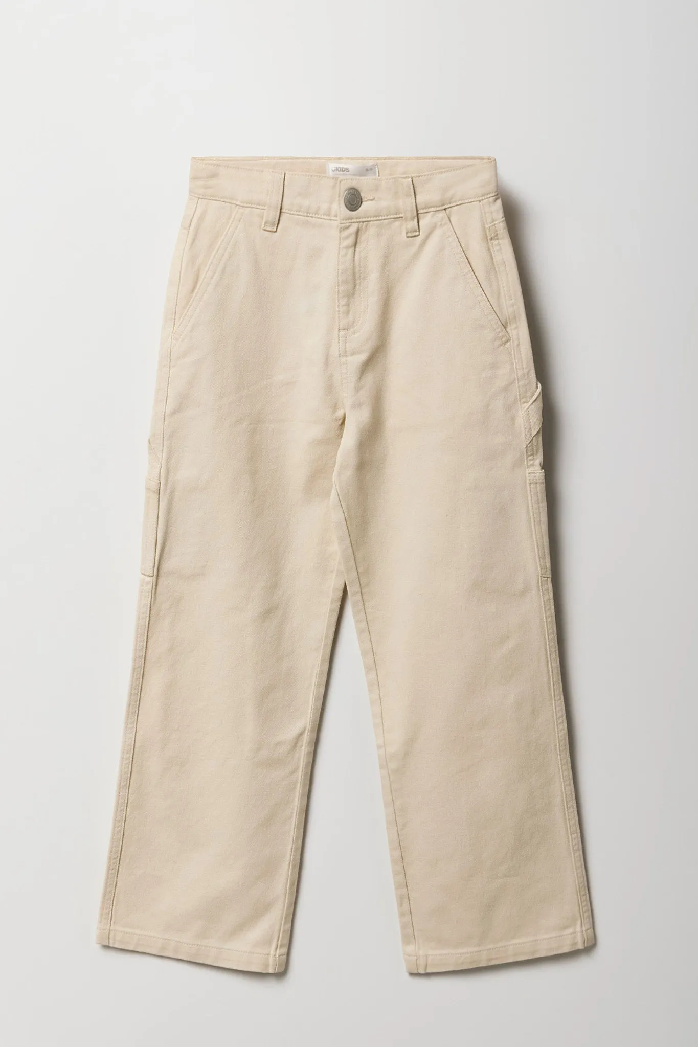 Pantalon de menuisier ample en denim pour fille sold by Urban Planet product image thumbnail 3