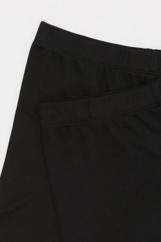 Girls Solid Shortie (2 Pack) sold by Urban Planet