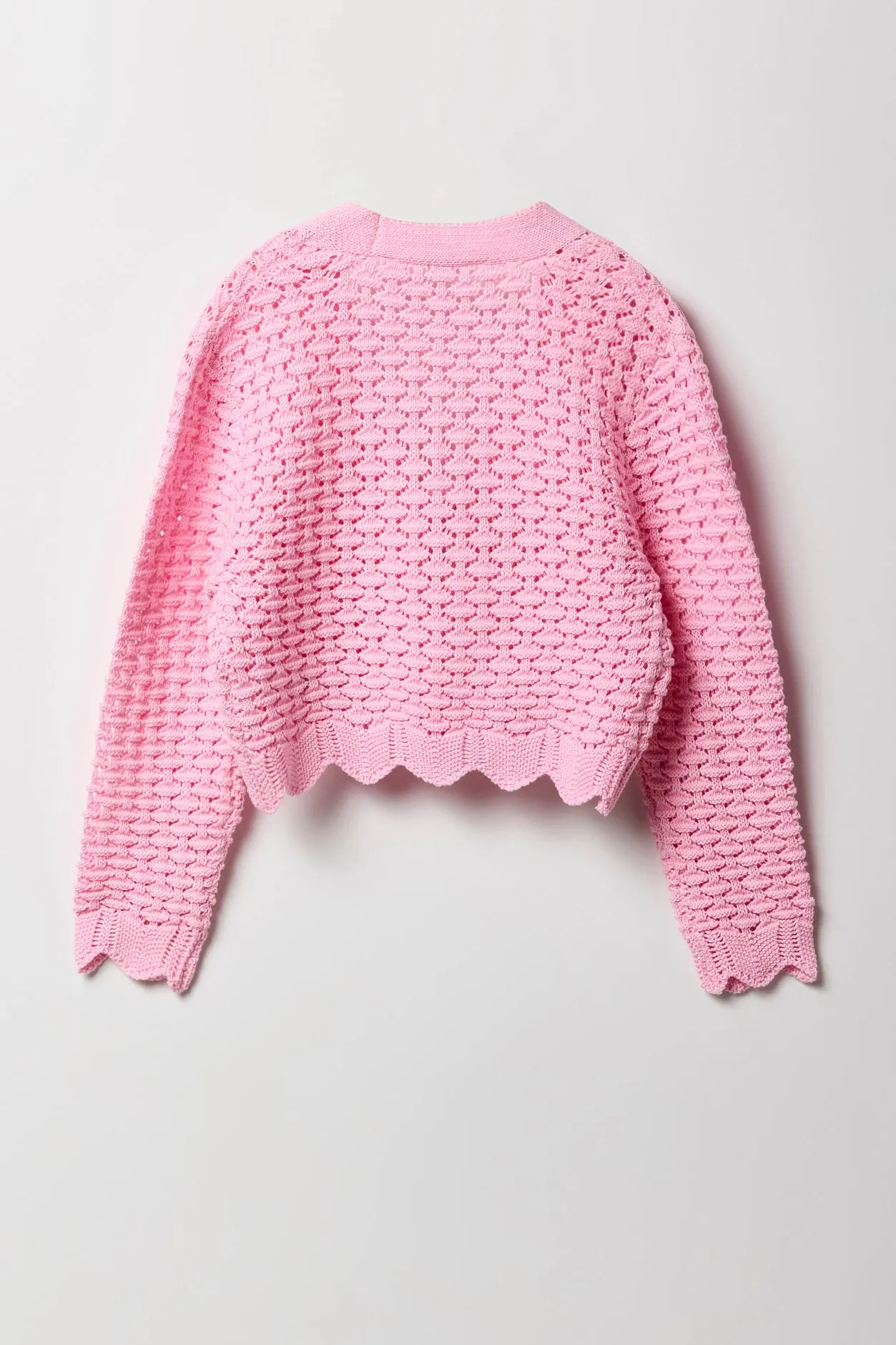 Cardigan en tricot ouvert avec attache à l'avant pour filles sold by Urban Planet product image thumbnail 2