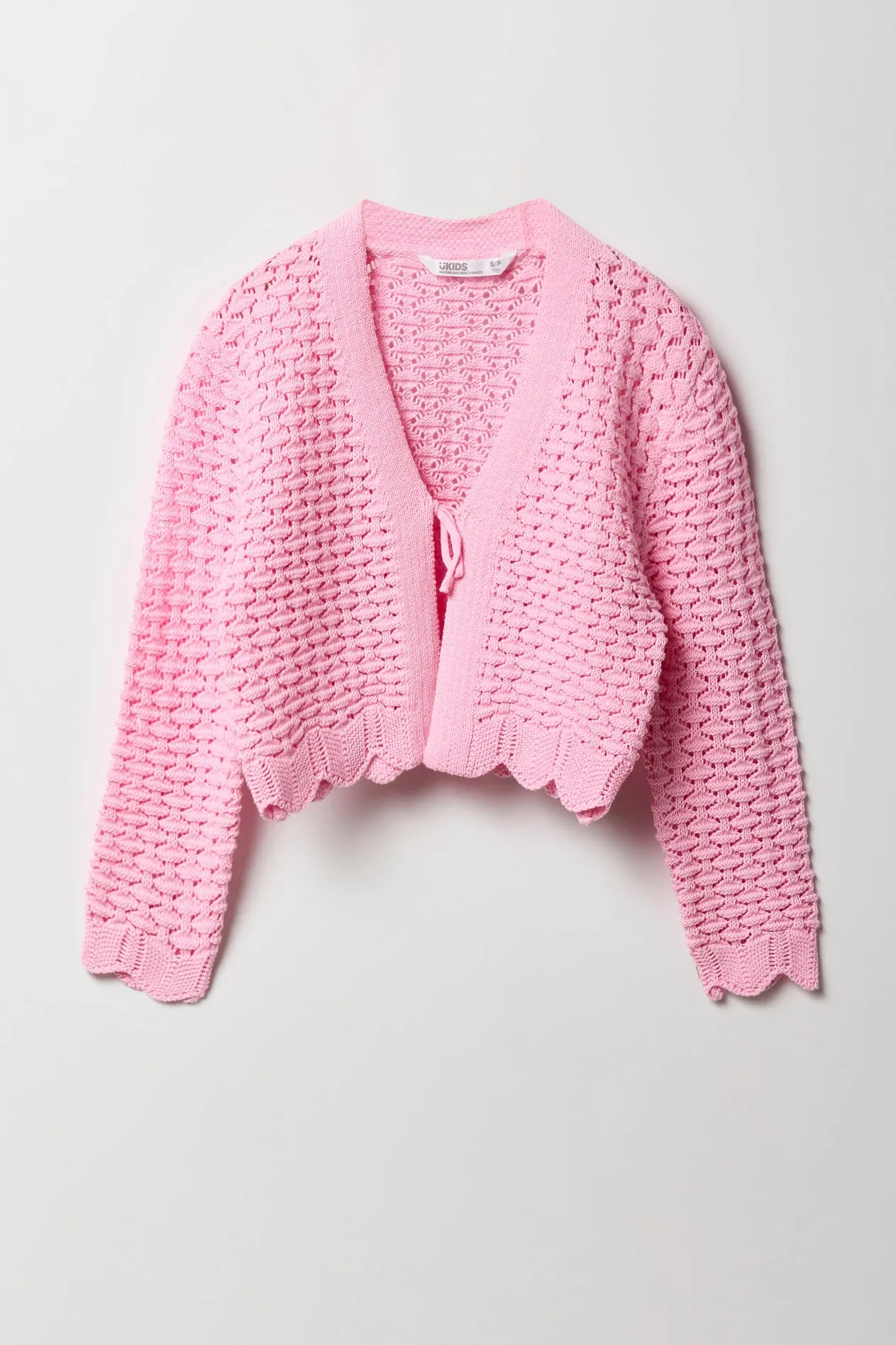 Cardigan en tricot ouvert avec attache à l'avant pour filles sold by Urban Planet